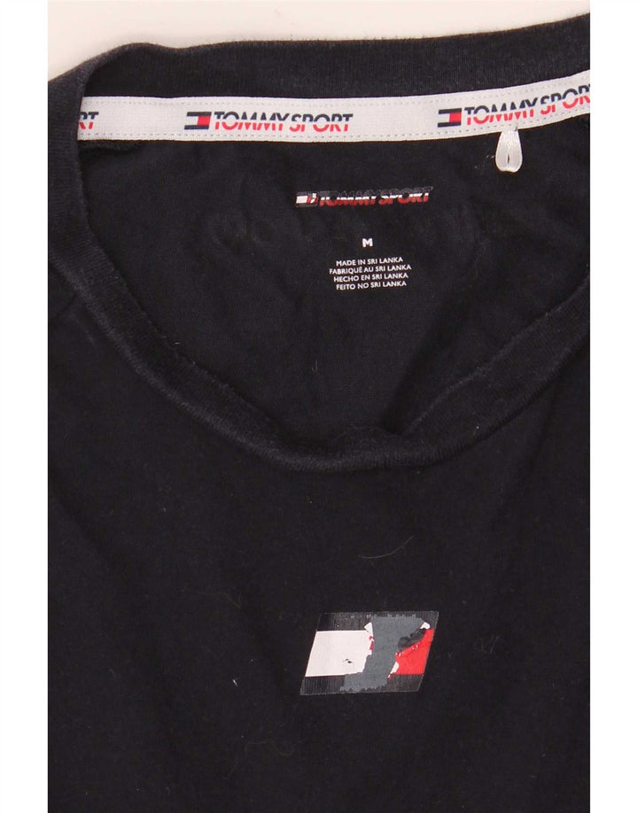 T-shirt da uomo Tommy Hilfiger Top in cotone blu navy medio