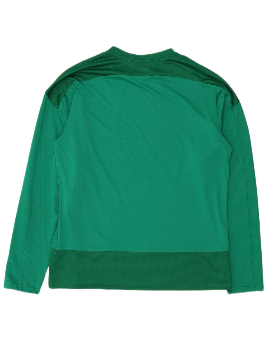 Maglia Puma da uomo a maniche lunghe XL verde in poliestere color block