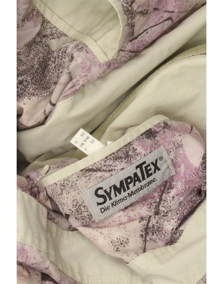 Giacca a vento da uomo Sympatex UK 42 XL Poliestere grigio