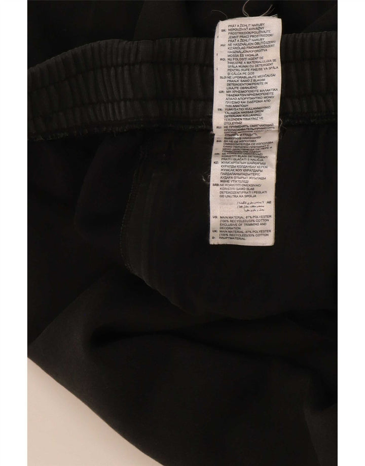 Pantaloni da tuta corti Adidas da uomo XL poliestere nero