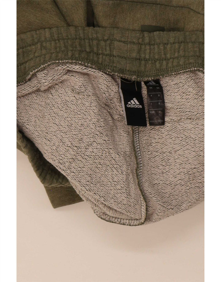Pantaloni da tuta con grafica Adidas da uomo piccoli color kaki