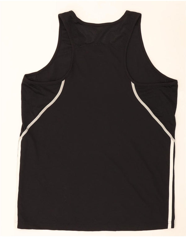 Adidas Mens Vest Top Medium Black