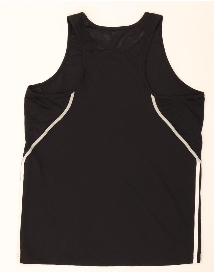 Canotta Adidas da uomo media nera