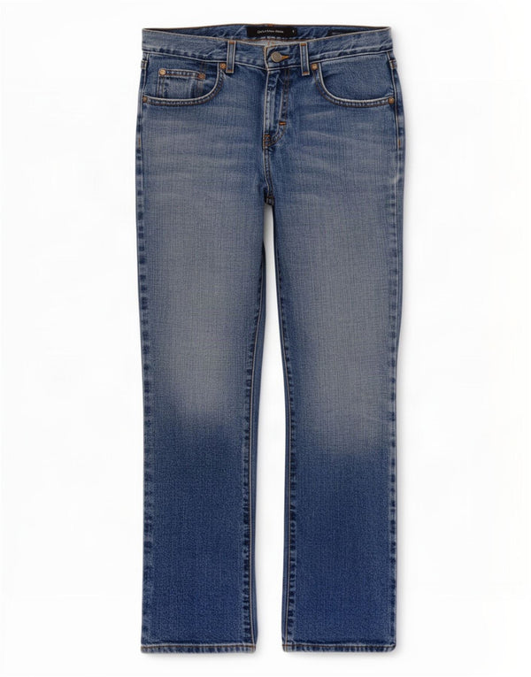 Jeans Bootcut da donna Calvin Klein US 8 medio W30 L29 Blu