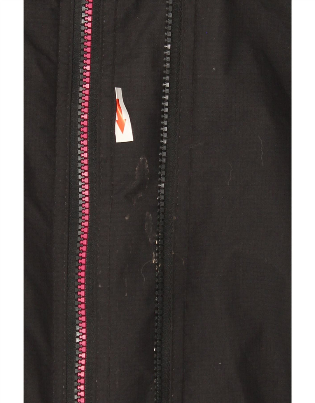 Giacca antipioggia da donna con cappuccio Superdry Windcheater UK 10 Small nylon nero