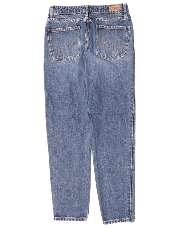 Jeans affusolati mamma fat face da donna UK 8 piccoli W26 L28 blu