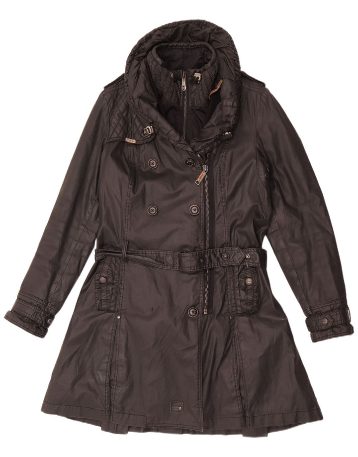 Trench da donna KHUJO UK 18 XL poliestere nero