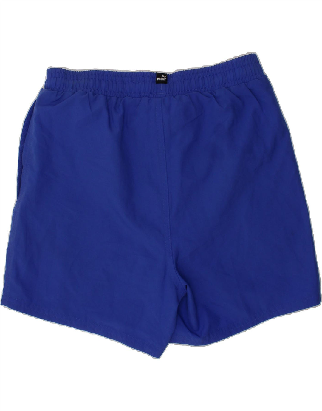 PUMA Boys Graphic Sport Shorts 11-12 Years Blue Polyester Vintage Puma and Second-Hand Puma from Messina Hembry 