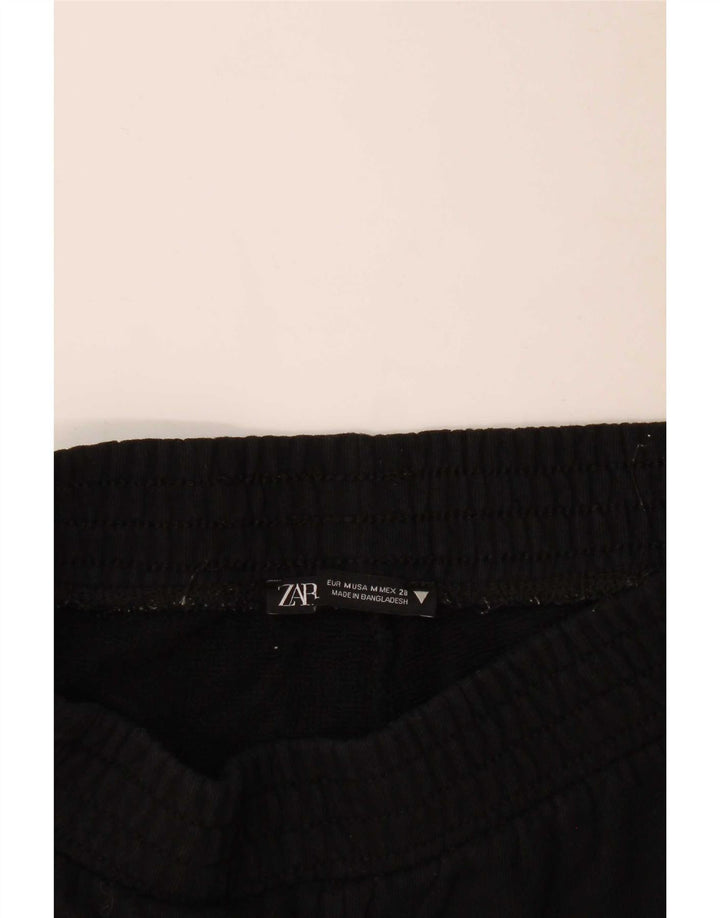 Pantaloncini sportivi Zara da donna UK 12 medi neri