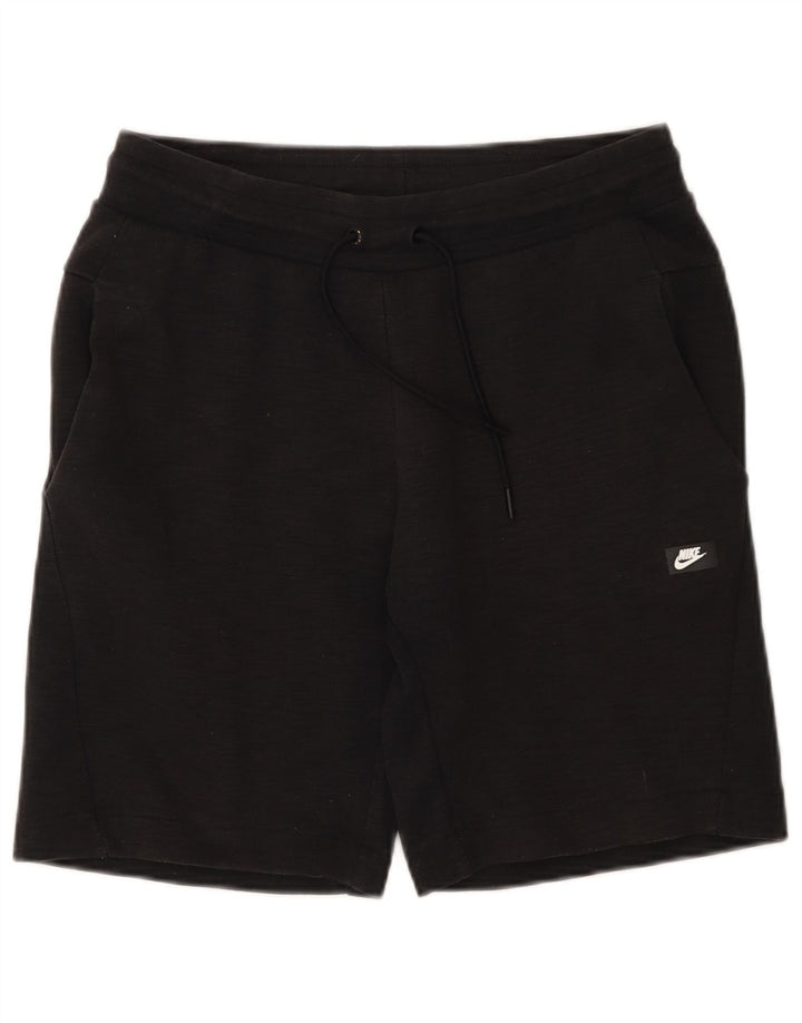 Pantaloncini sportivi Nike da donna UK 12 medio nero cotone