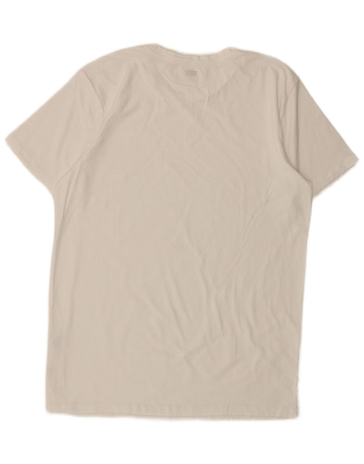 T-shirt da uomo Levi's Top Large in cotone bianco