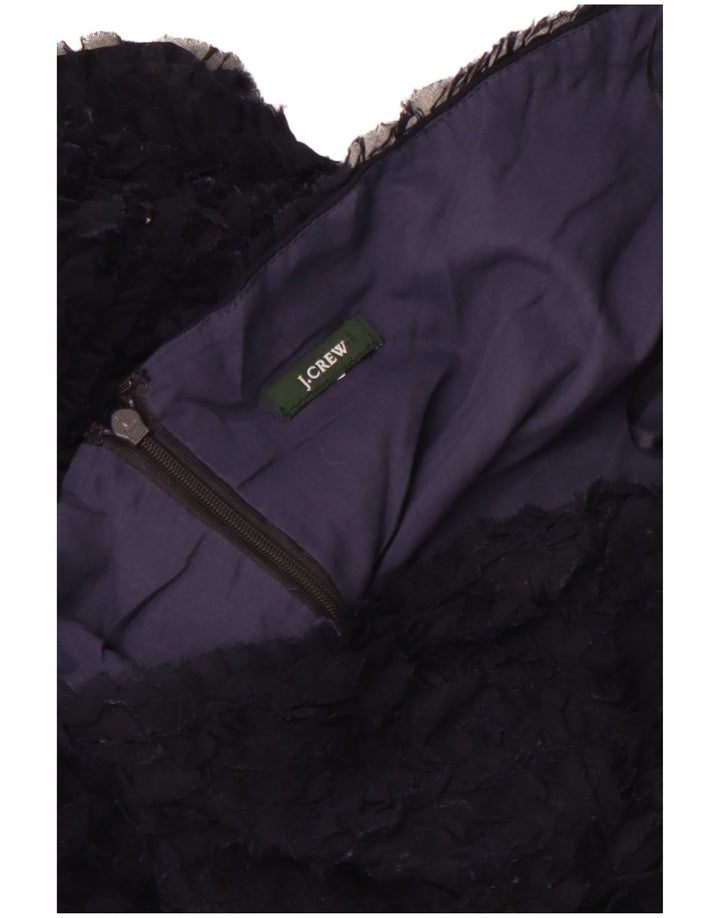 Abito senza spalline da donna J. CREW UK 12 Blu navy medio