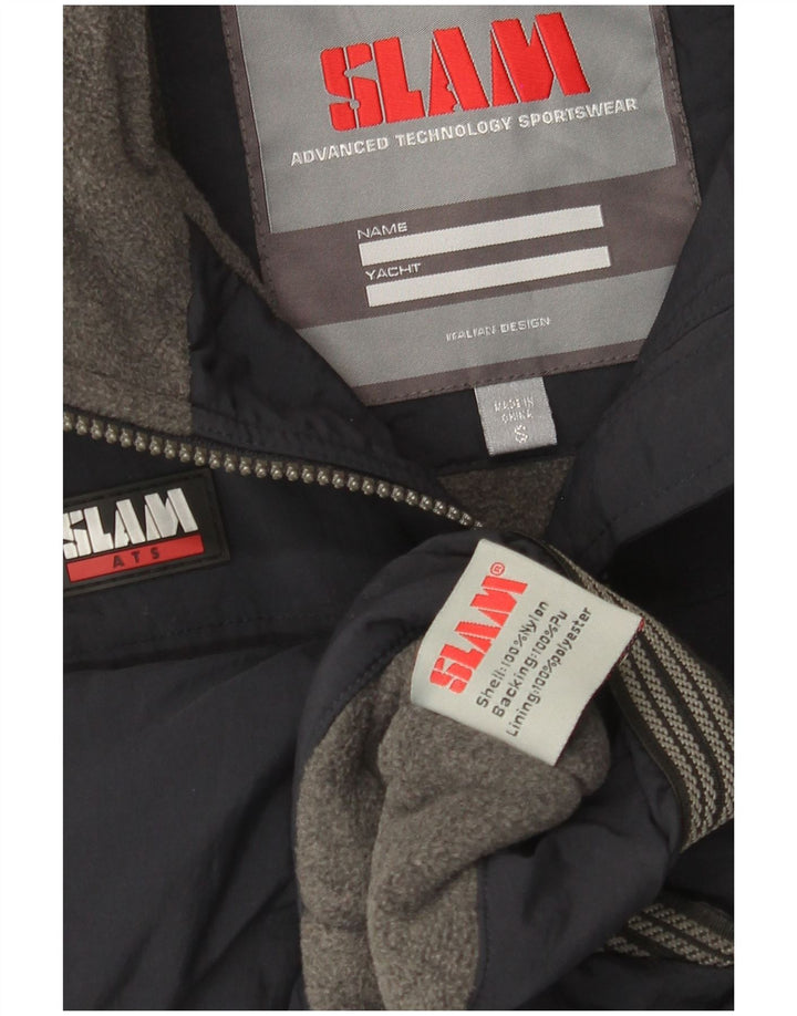 Gilet da uomo Slam UK 36 piccolo in nylon blu navy