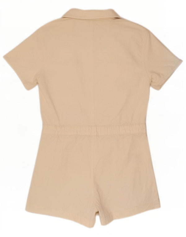 Zara Girls Short Sleeve Playsuit 13-14 Year White