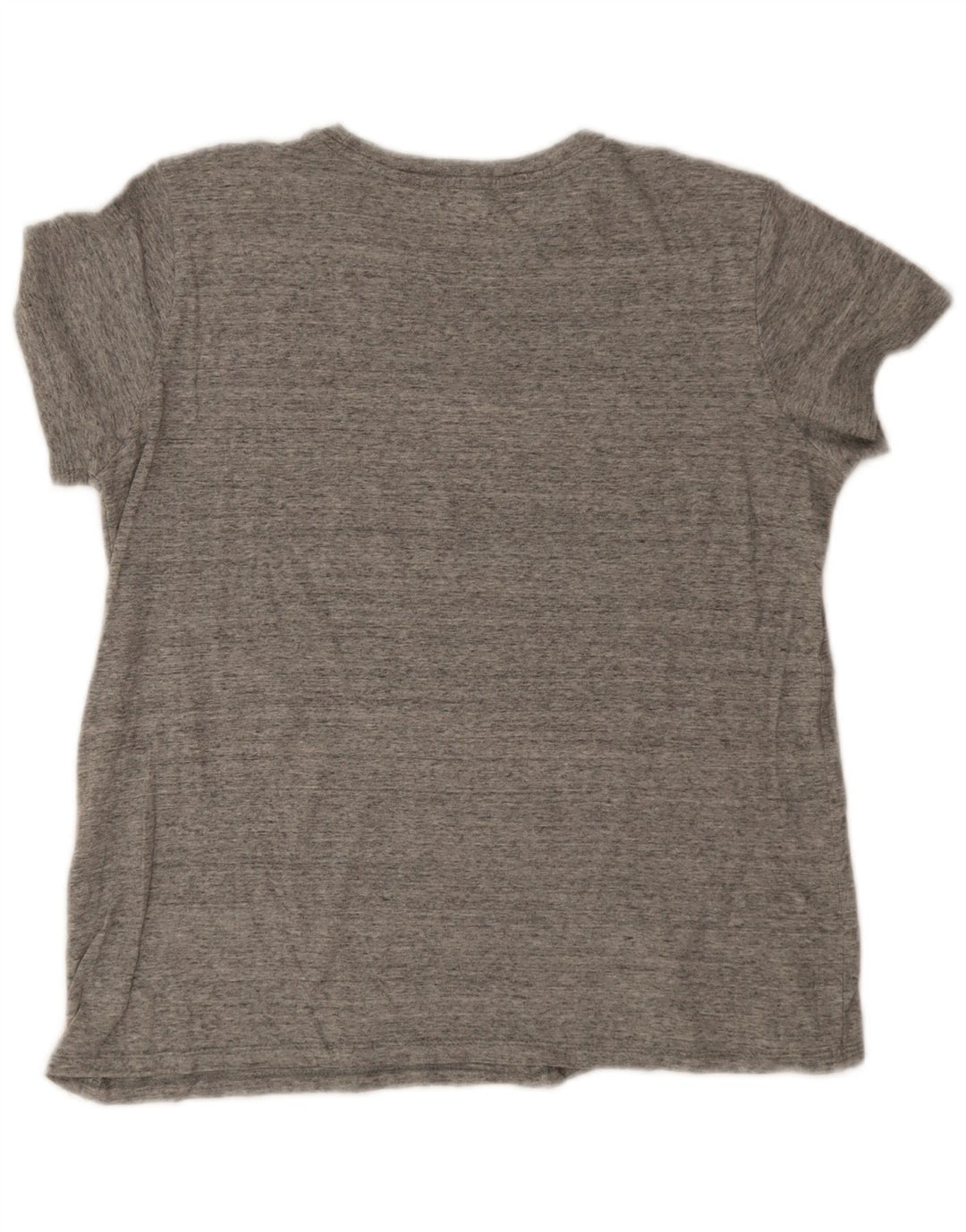 T-shirt grafica da donna Levi's Top UK 14 Logo chiazzato grigio medio