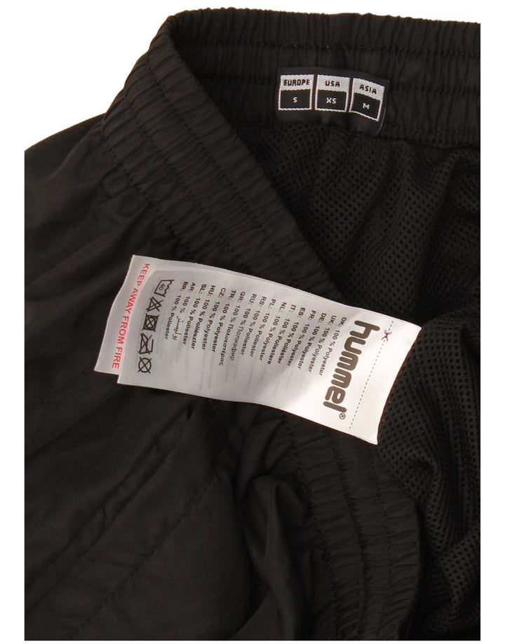 Pantaloni da tuta grafici da uomo HUMMEL piccoli in poliestere nero