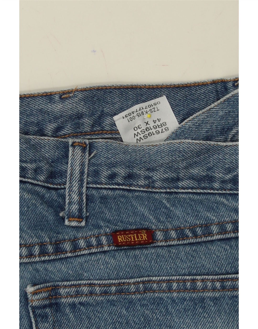 RUSTLER Mens Denim Shorts W44 2XL  Blue Cotton Vintage Rustler and Second-Hand Rustler from Messina Hembry 