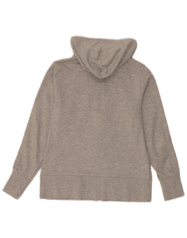 Giacca sportiva da donna con cappuccio Asics UK 14 Colorblock grigio medio