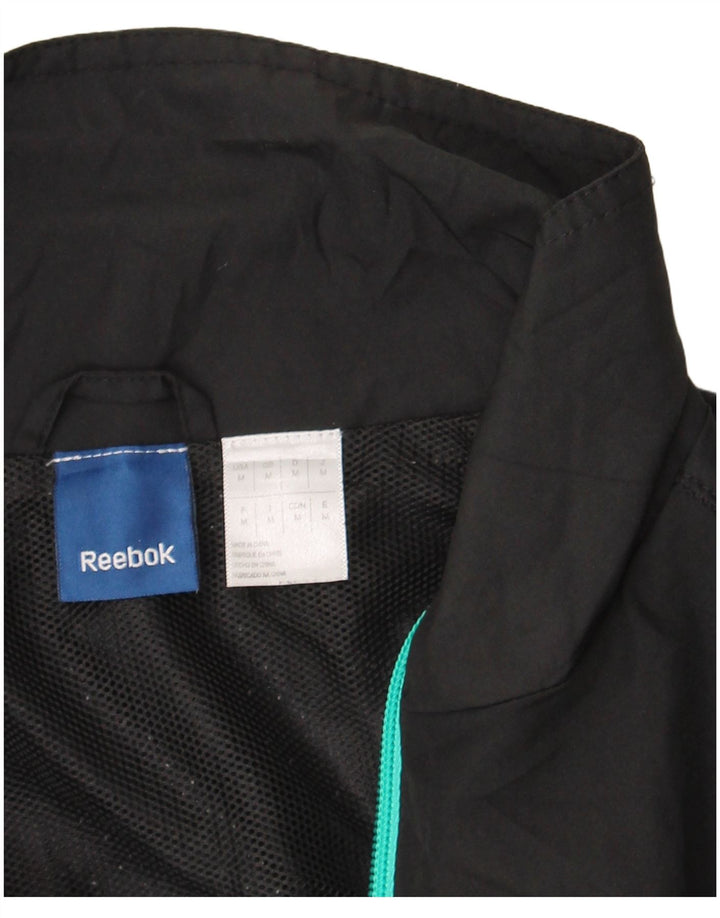 Giacca da tuta da donna Reebok UK 14 Medium Nera