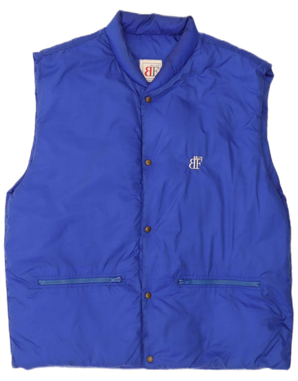 Gilet imbottito da uomo Belfe & Belfe IT 54 2XL Blu