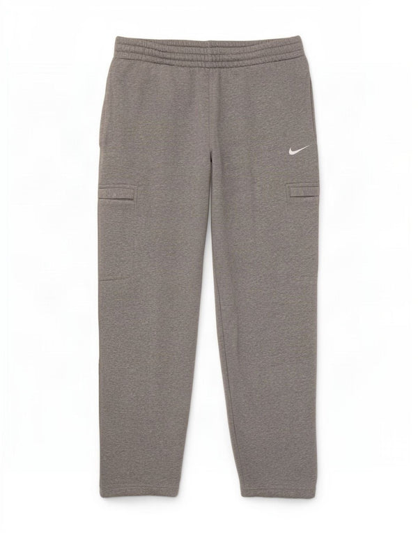 Pantaloni da tuta Nike da uomo Cargo Large in cotone chiazzato grigio
