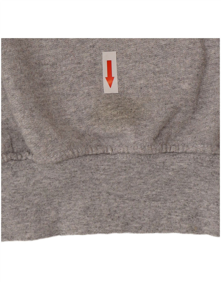 Topshop Felpa grafica da uomo Maglione piccolo cotone grigio
