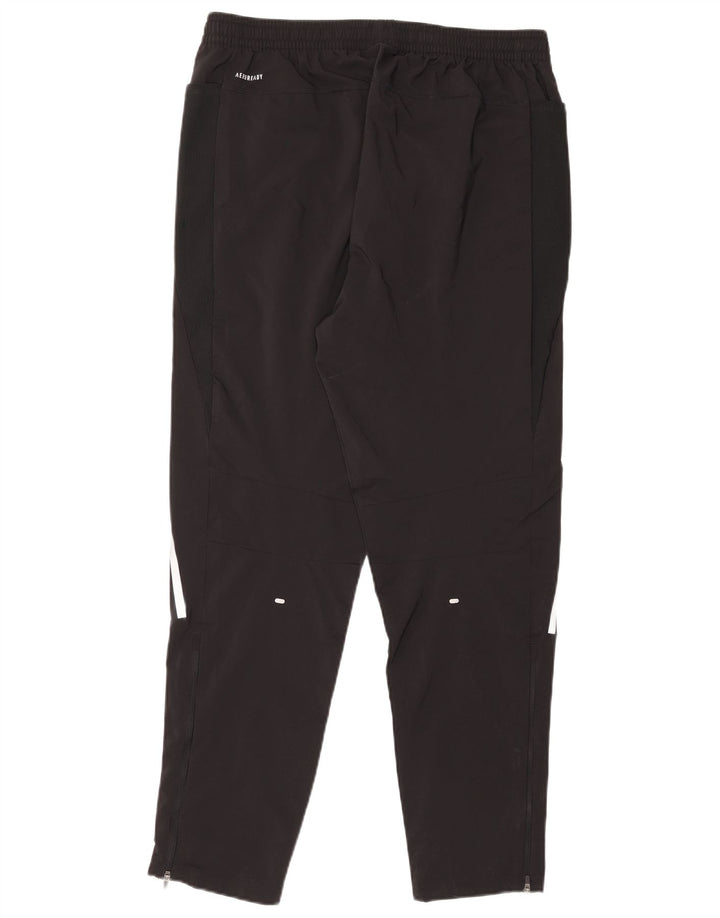 Pantaloni da tuta Adidas Aeroready Regular Fit da uomo, grandi, in poliestere nero