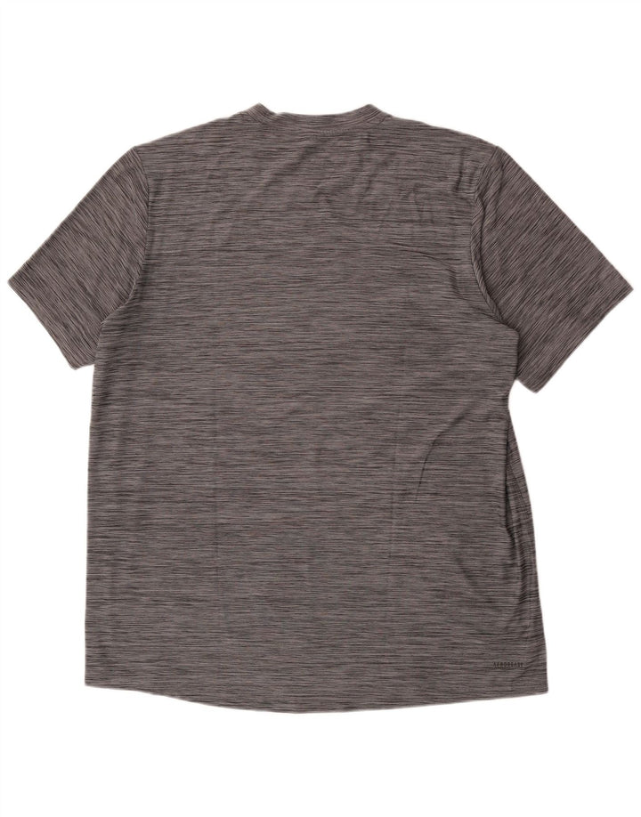T-shirt Adidas da uomo Top XL grigia screziata