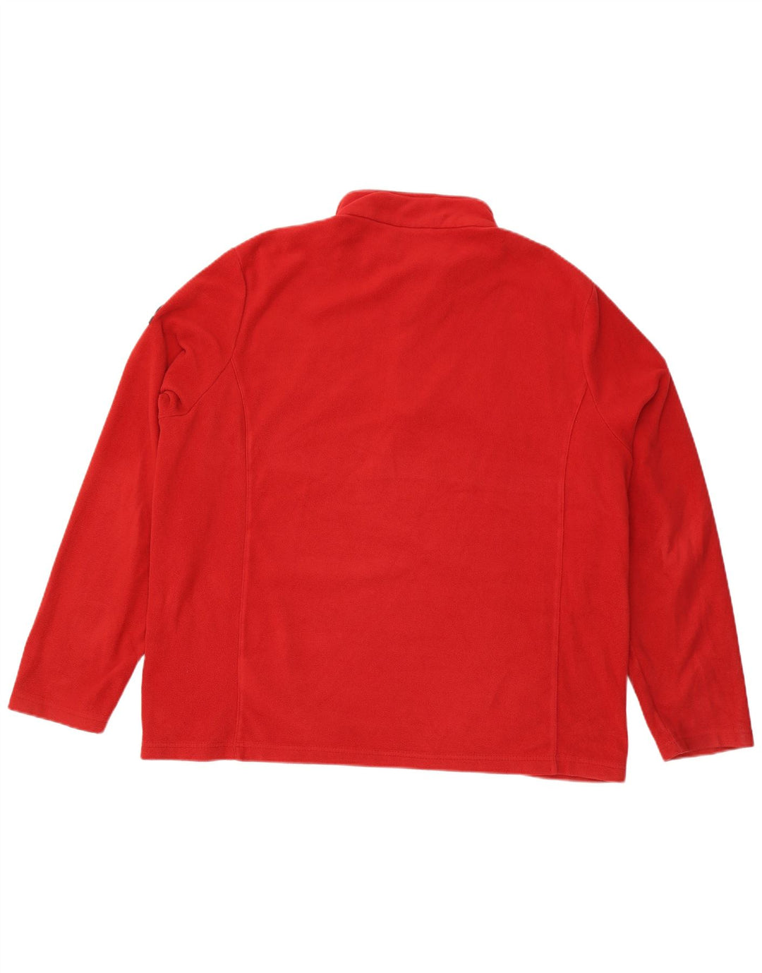 Maglione in pile da uomo TOG 24 con zip e collo 2XL poliestere rosso