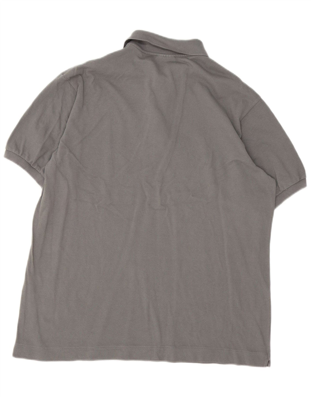 Polo da uomo Lacoste taglia 5 grande in cotone grigio