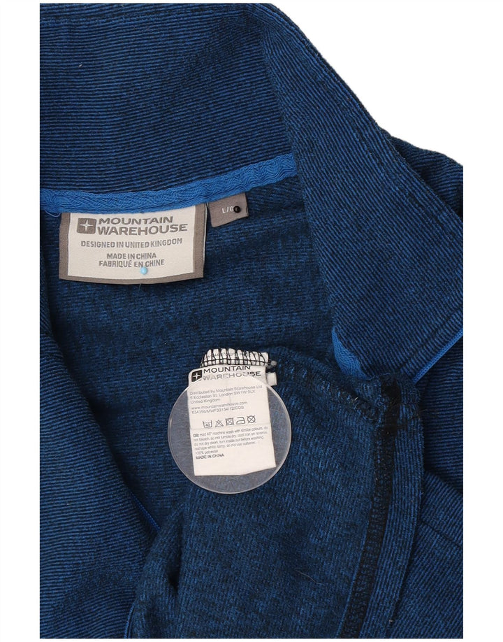 Mountain Warehouse Tuta da uomo pullover Top grande gessato blu