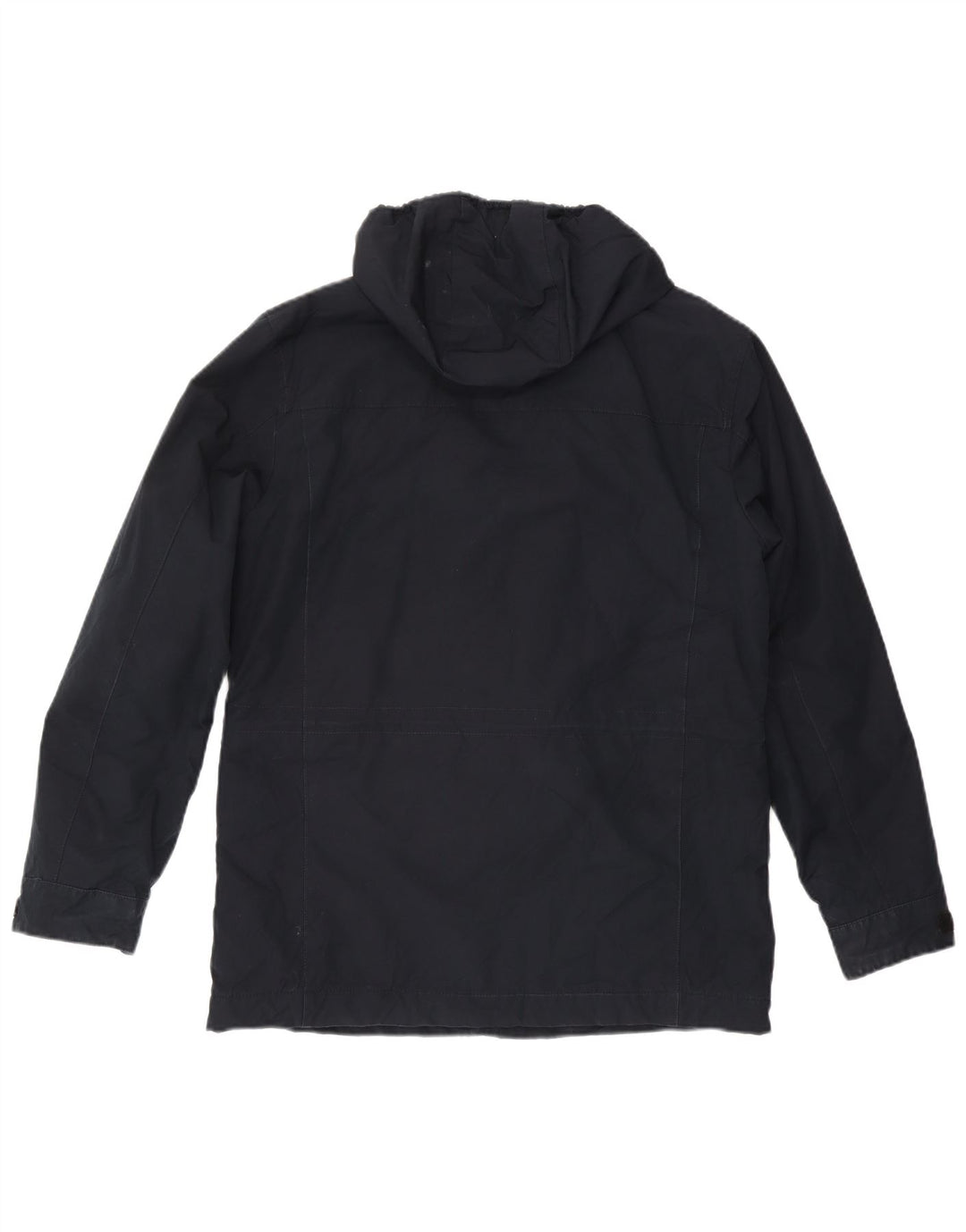 Giacca utilitaria con cappuccio da uomo Marks & Spencer UK 38 cotone blu navy medio