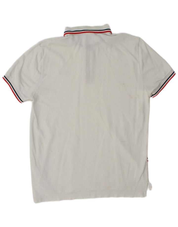 Polo da uomo LACOSTE taglia 4 cotone bianco medio
