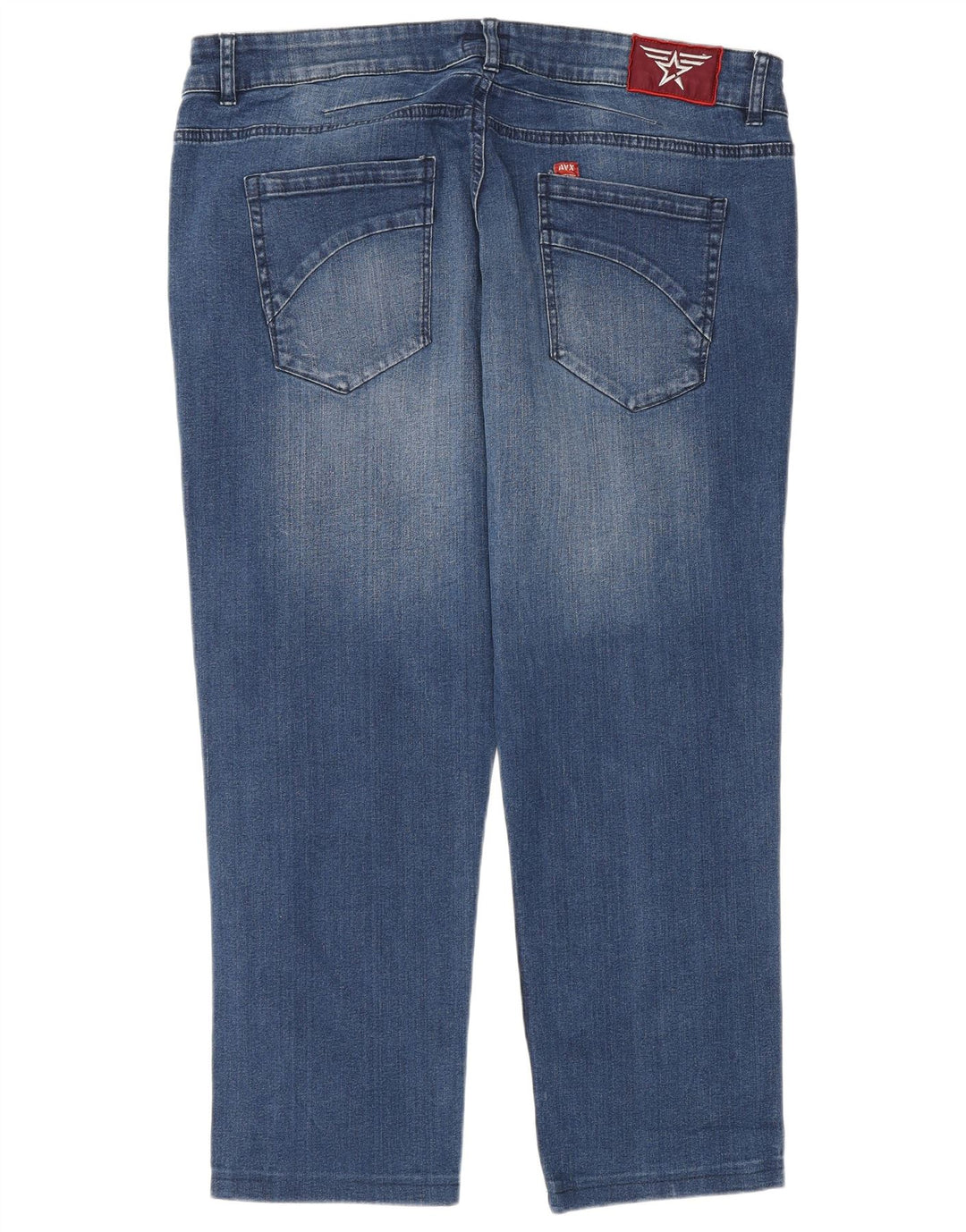 Jeans corti da uomo Avirex W40 L27 cotone blu