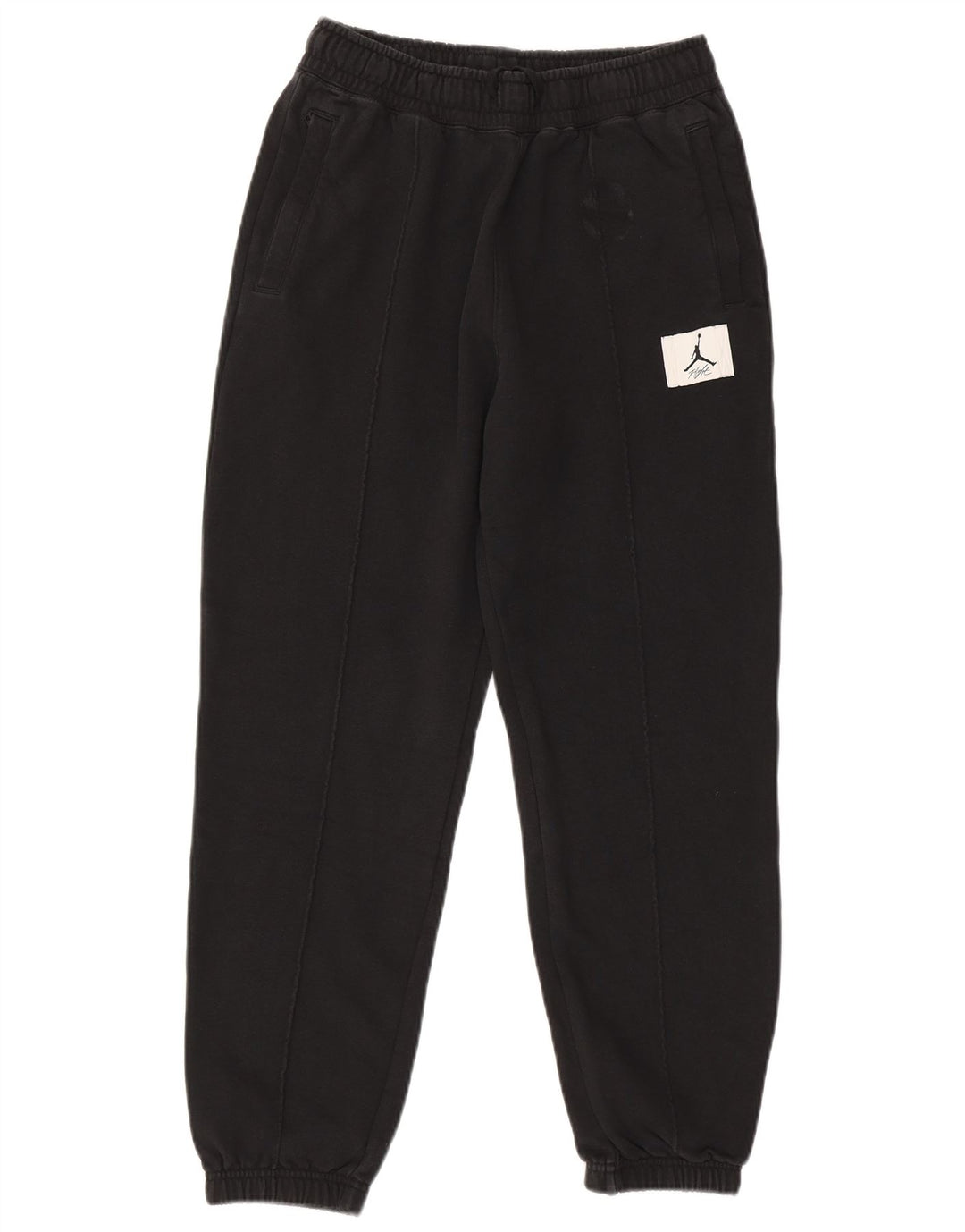 Pantaloni da tuta da uomo Jordan Joggers in cotone nero medio
