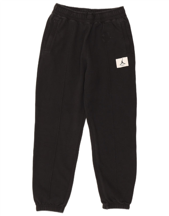 Pantaloni da tuta da uomo Jordan Joggers in cotone nero medio