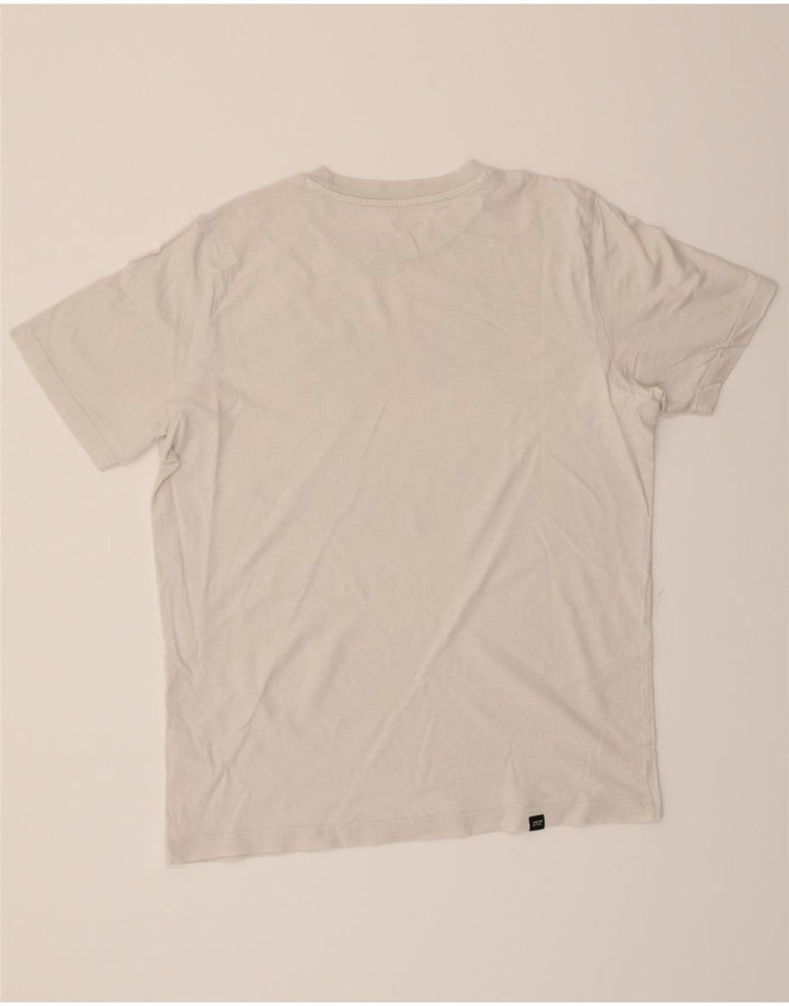 PUMA Mens Graphic T-Shirt Top Medium White Cotton Vintage Puma and Second-Hand Puma from Messina Hembry 