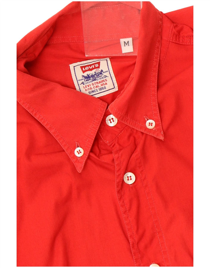 Camicia senza maniche Levi's da uomo di colore rosso medio