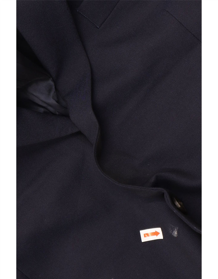 CHAPS Mens Regular Fit 2 Button Blazer Jacket UK 44 2XL Navy Blue