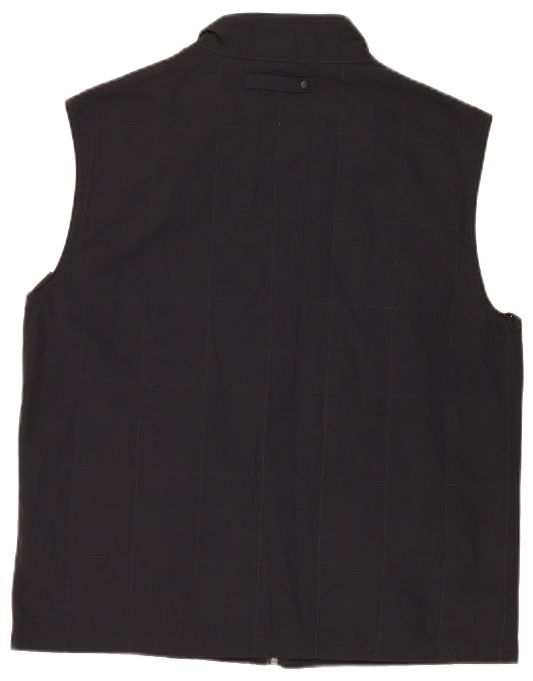 Gilet da uomo Massimo Dutti UK 42 XL Poliestere nero a quadri