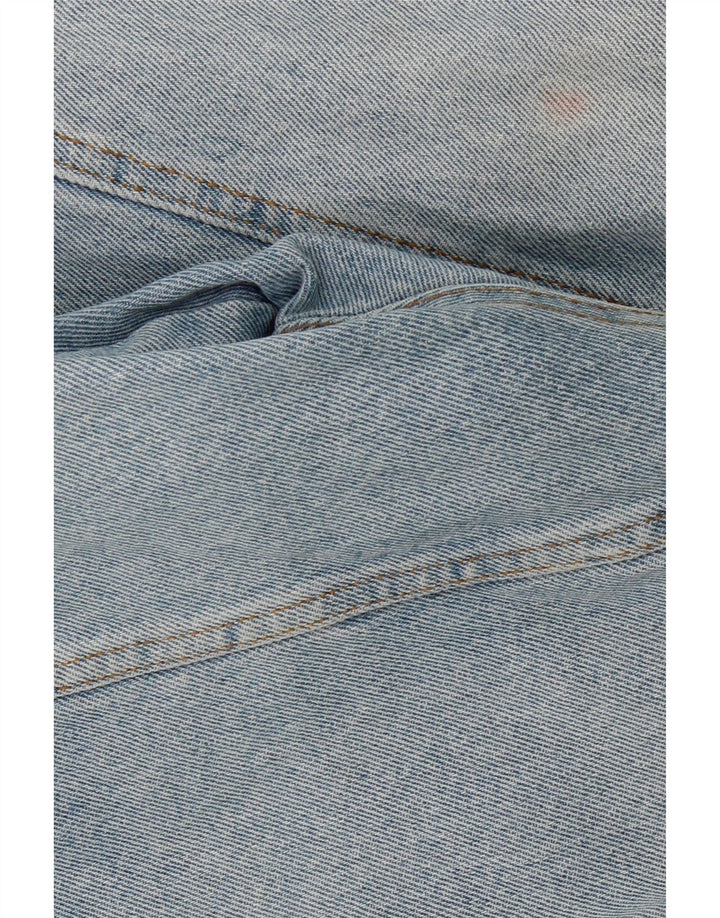 VINTAGE Mens Denim Jacket UK 38 Medium Blue Cotton Vintage Vintage and Second-Hand Vintage from Messina Hembry 