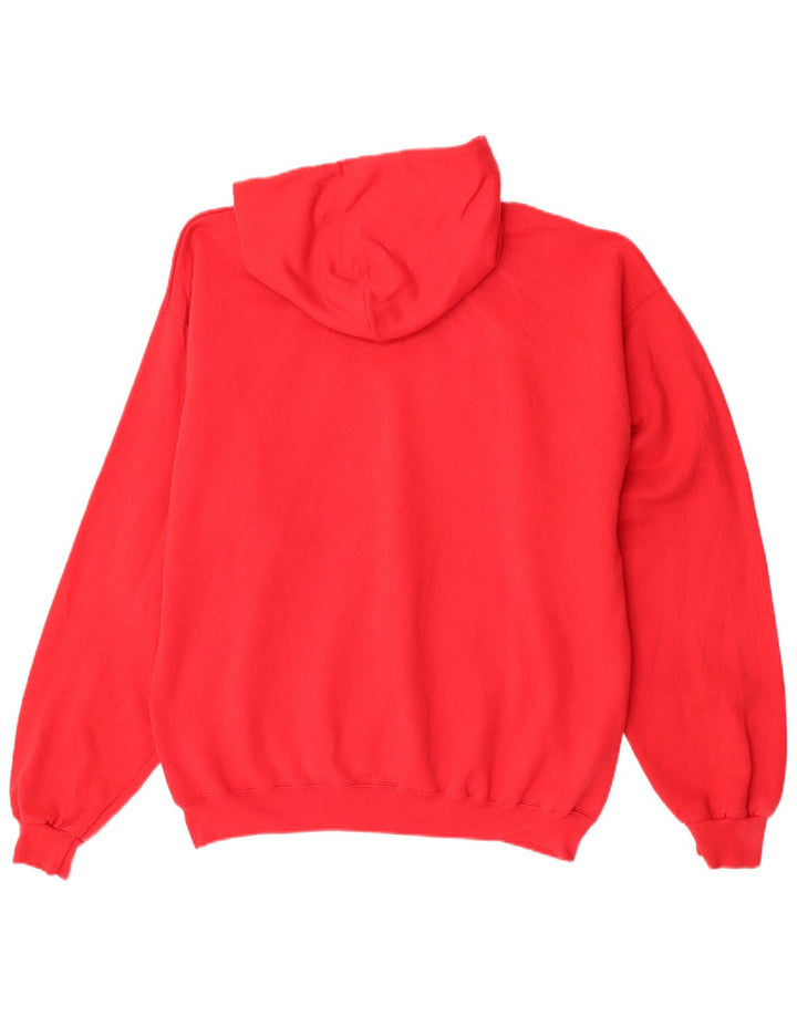 Felpa con cappuccio da uomo Champion XL in cotone rosso