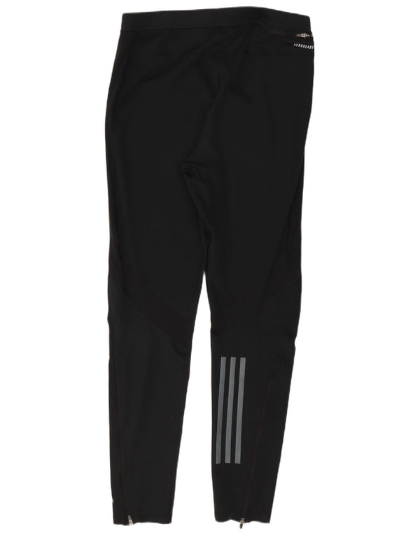 Leggings Adidas Aeroready da donna UK 14 grande poliestere nero