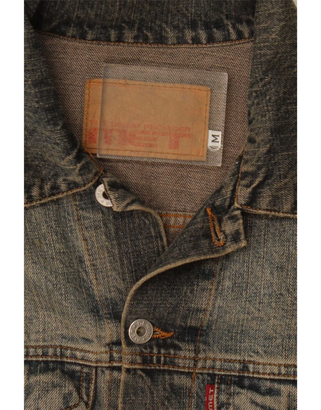 Giacca in denim da donna MET UK 12 Cotone blu medio