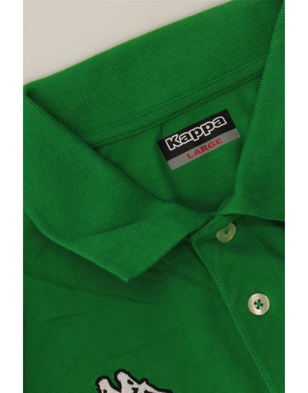 Polo Kappa da uomo grande verde
