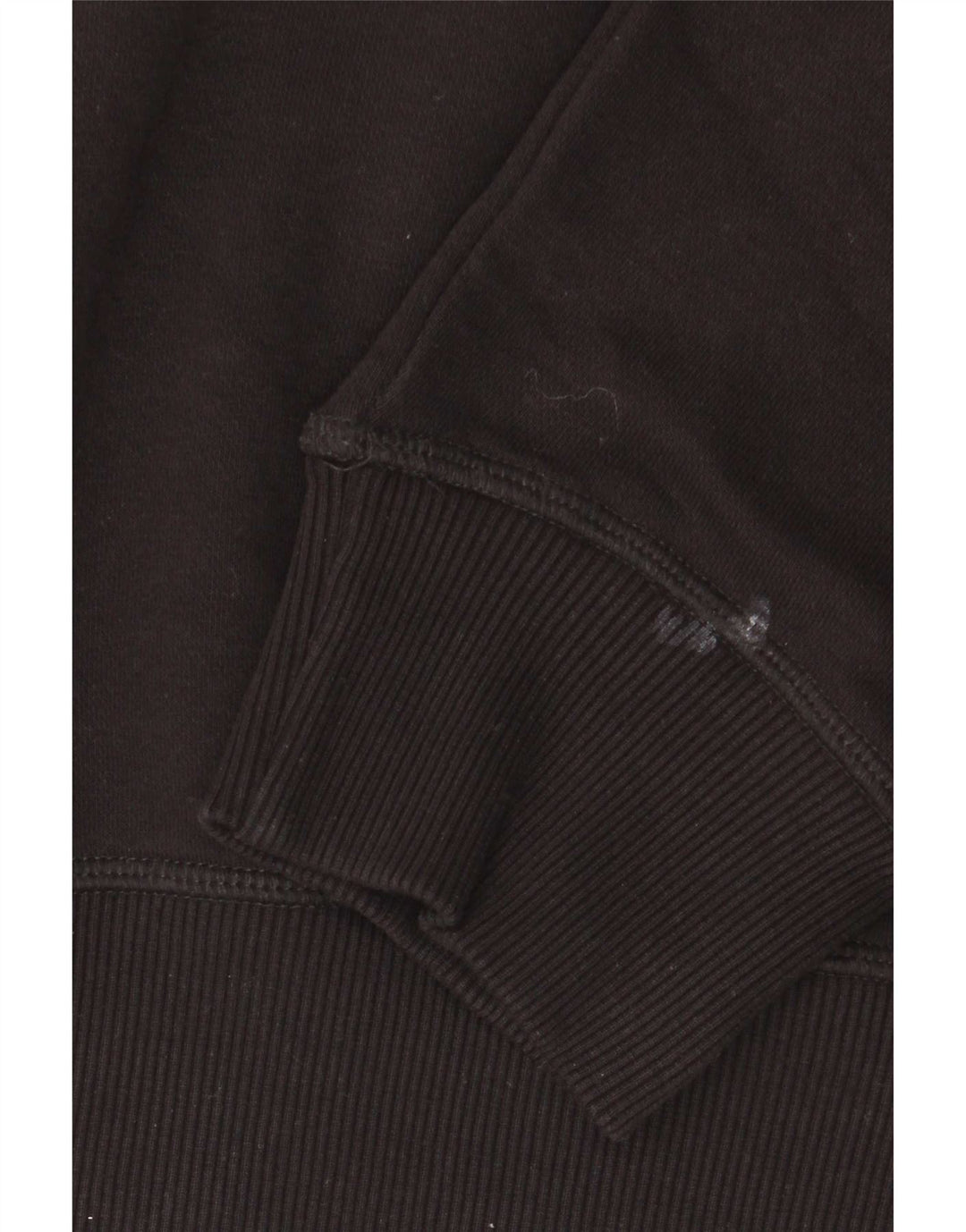 Felpa da uomo French Connection Maglione grande cotone nero