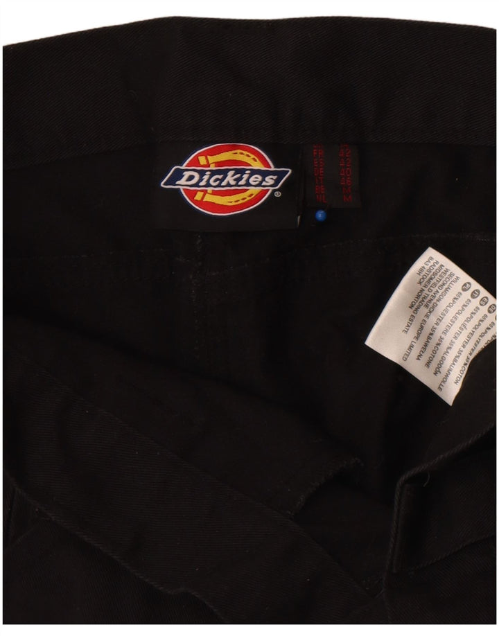 Dickies Pantaloni cargo dritti da donna UK 14 Large W32 L30 Poliestere nero