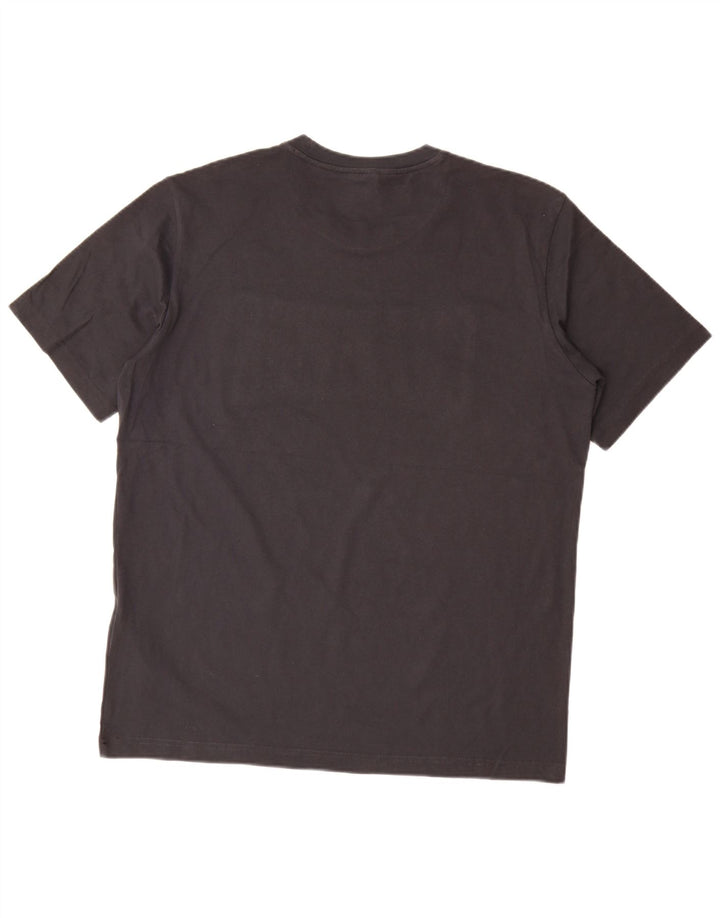 T-shirt grafica da uomo Champion Top XL in cotone nero