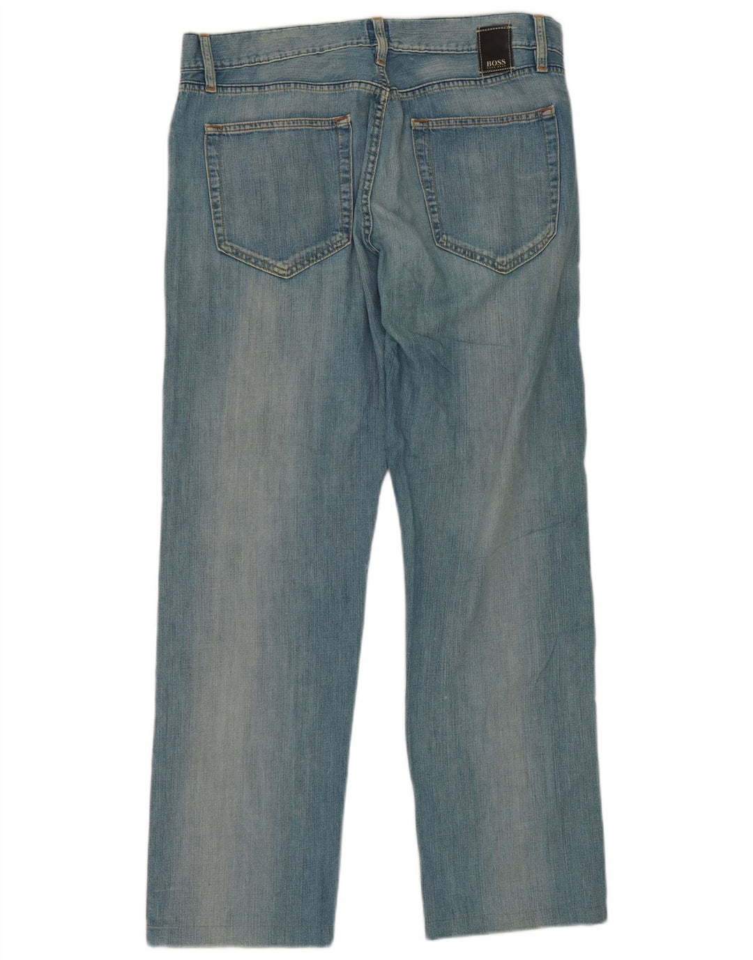Jeans dritti da donna Hugo Boss W32 L29 Blu