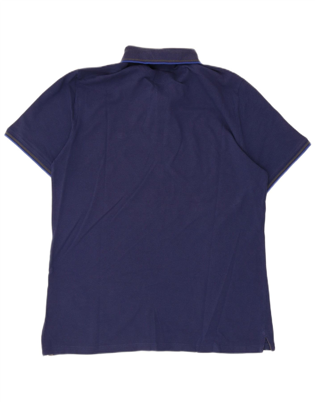 Polo da uomo CHAMPION grande in cotone blu navy